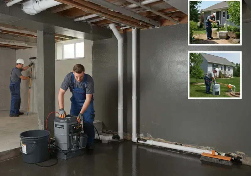 Basement Waterproofing and Flood Prevention process in Lexington, VA